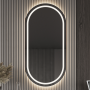 Καθρέφτης Terra 50x100 cm, επιλογή φως TRIMODE-LED, On/Off αφής , ρύθμιση έντασης , αποθαμβωτής.