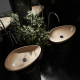 Νιπτήρας Πάγκου Πορσελάνης Cerastyle Olive 60x30cm 072108-97 Ματ Cappuccino Νιπτήρας Πάγκου Πορσελάνης Cerastyle Olive 60x30cm 072108-97 Ματ Cappuccino