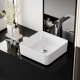 Νιπτήρας Πάγκου Πορσελάνης Cerastyle Suit 40x40cm 079100 Λευκό Νιπτήρας Πάγκου Πορσελάνης Cerastyle Suit 40x40cm 079100 Λευκό