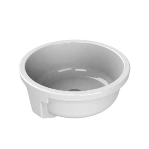 Νιπτήρας Υποκαθήμενος Πορσελάνης Cerastyle Suit Under Counter Φ 38cm  070600  Λευκό