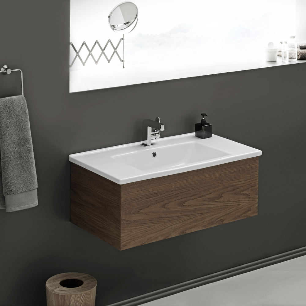 Νιπτήρας Επίπλου Πορσελάνης Cerastyle Arte 65x45cm 067300-u Λευκό