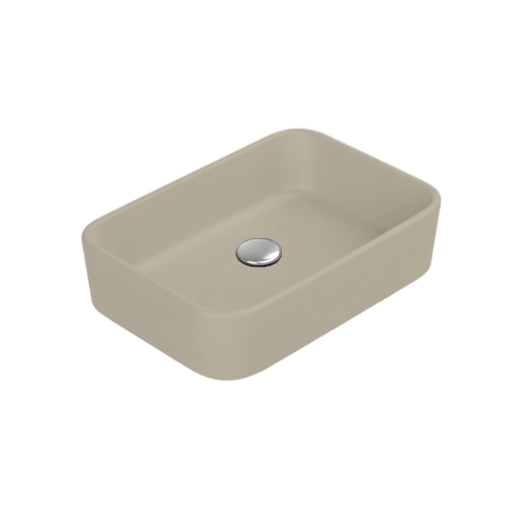 Νιπτήρας Πάγκου Hera 50x36cm  078408-97 Ματ Cappuccino