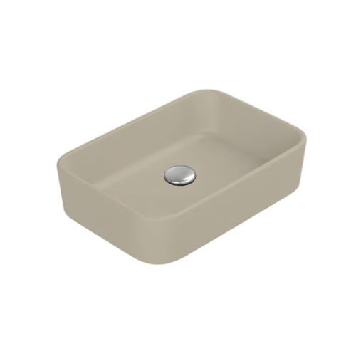 Νιπτήρας Πάγκου Hera 50x36cm  078408-97 Ματ Cappuccino