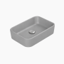 Νιπτήρας Πάγκου Hera 50x36cm  07840Α-97 Ματ Γκρί
