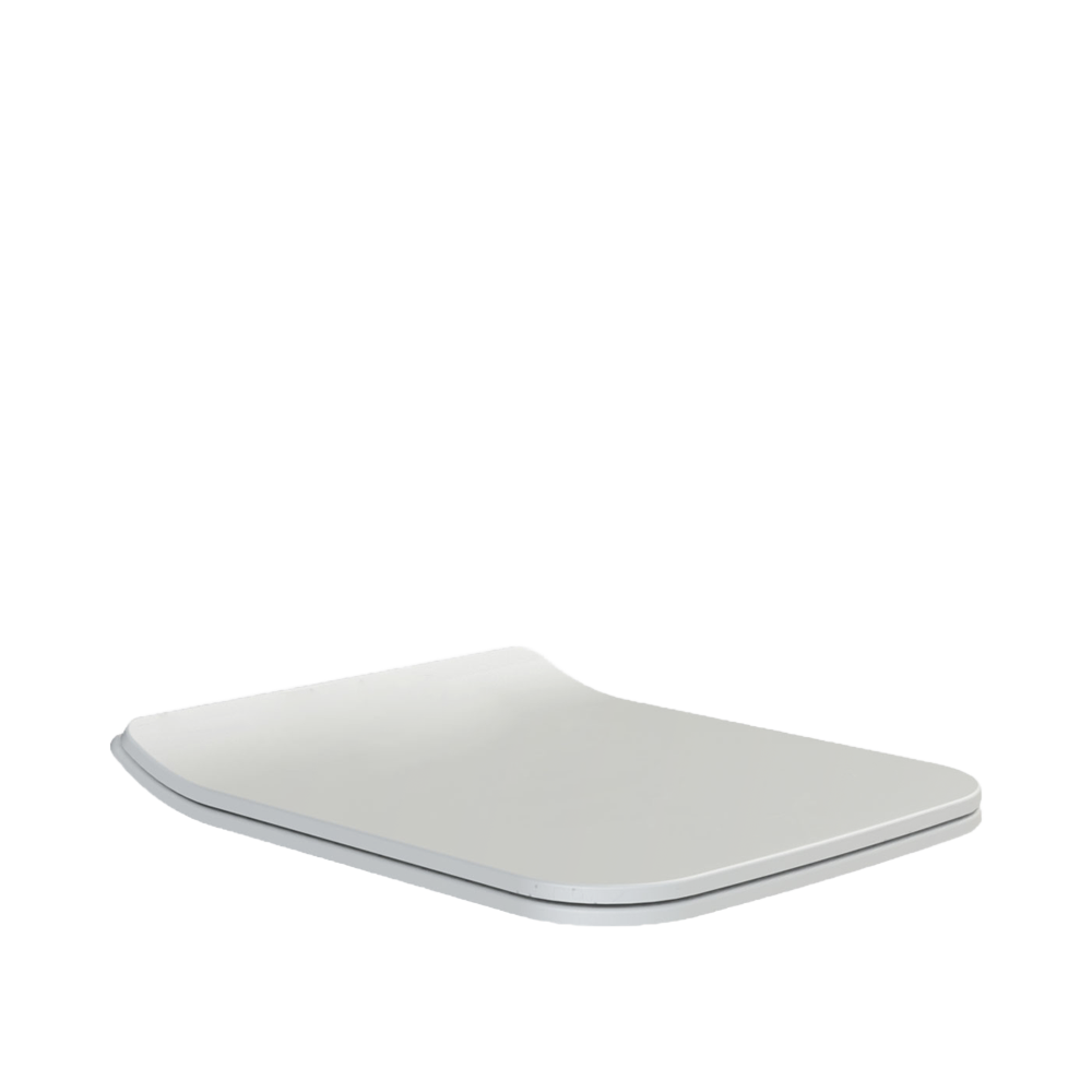 Κάλυμμα Λεκάνης Duroplast Cerastyle Hera Slim Soft Close Αποσπώμενο 0101S504 Ματ Λευκό
