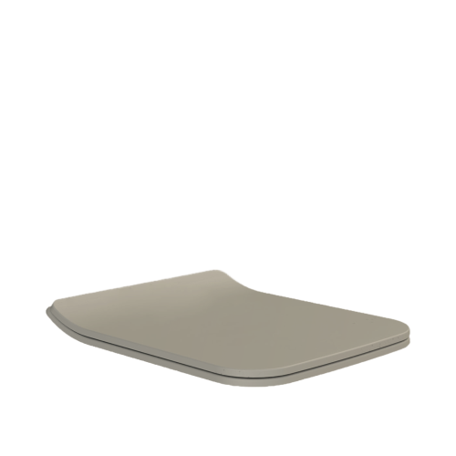 Κάλυμμα Λεκάνης Duroplast Cerastyle Hera Slim Soft Close Αποσπώμενο 0101S507 Ματ Cappuccino