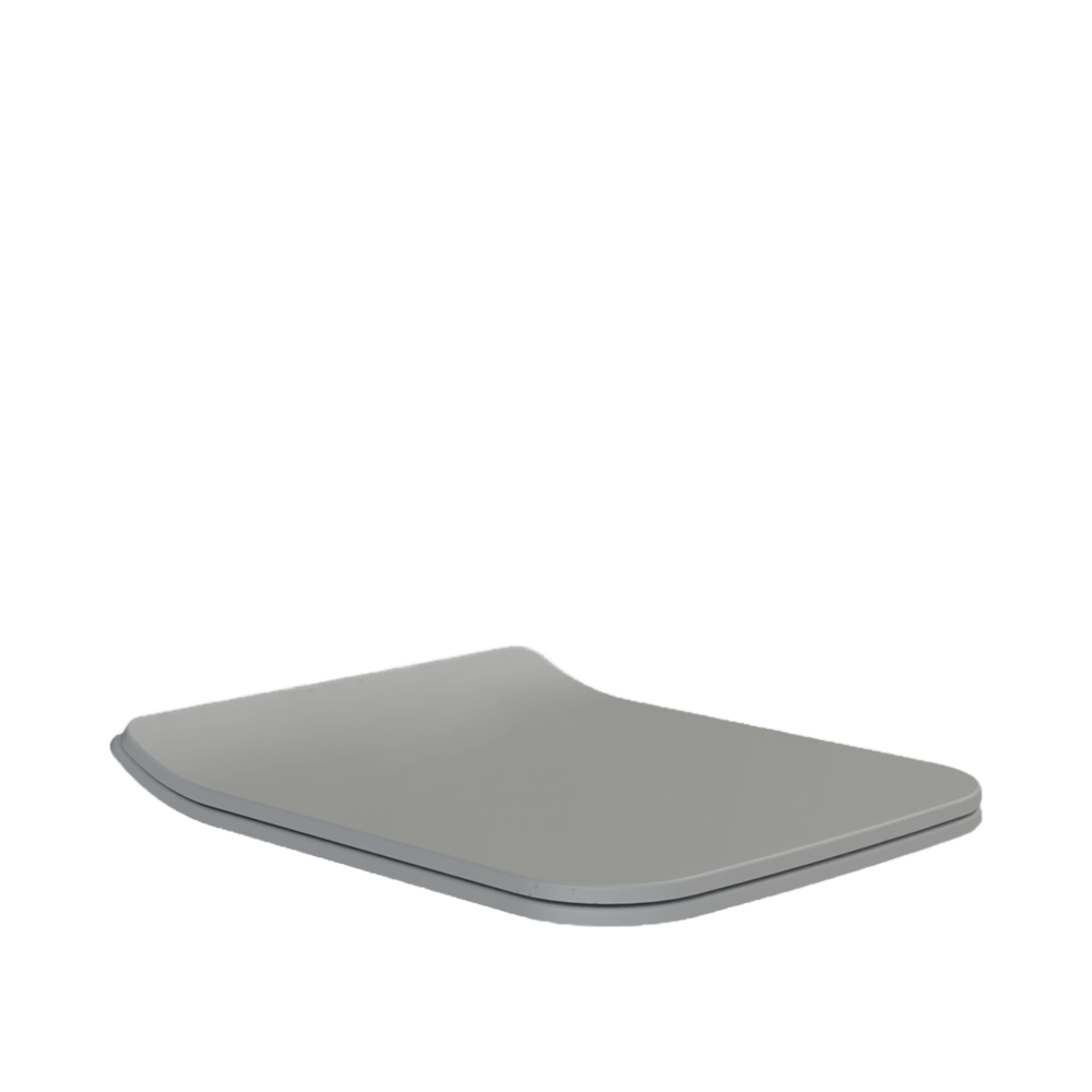 Κάλυμμα Λεκάνης Duroplast Cerastyle Hera Slim Soft Close Αποσπώμενο 51303012 Ματ Γκρί