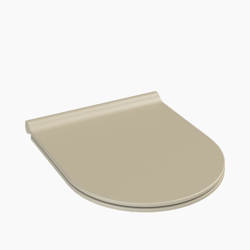 Κάλυμμα Λεκάνης Duroplast Cerastyle City Slim Soft Close New Αποσπώμενο 1065081 Ματ Cappuccino