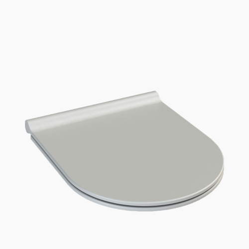Κάλυμμα Λεκάνης Duroplast Cerastyle City Slim Soft Close New Αποσπώμενο 51303011 Ματ Γκρί