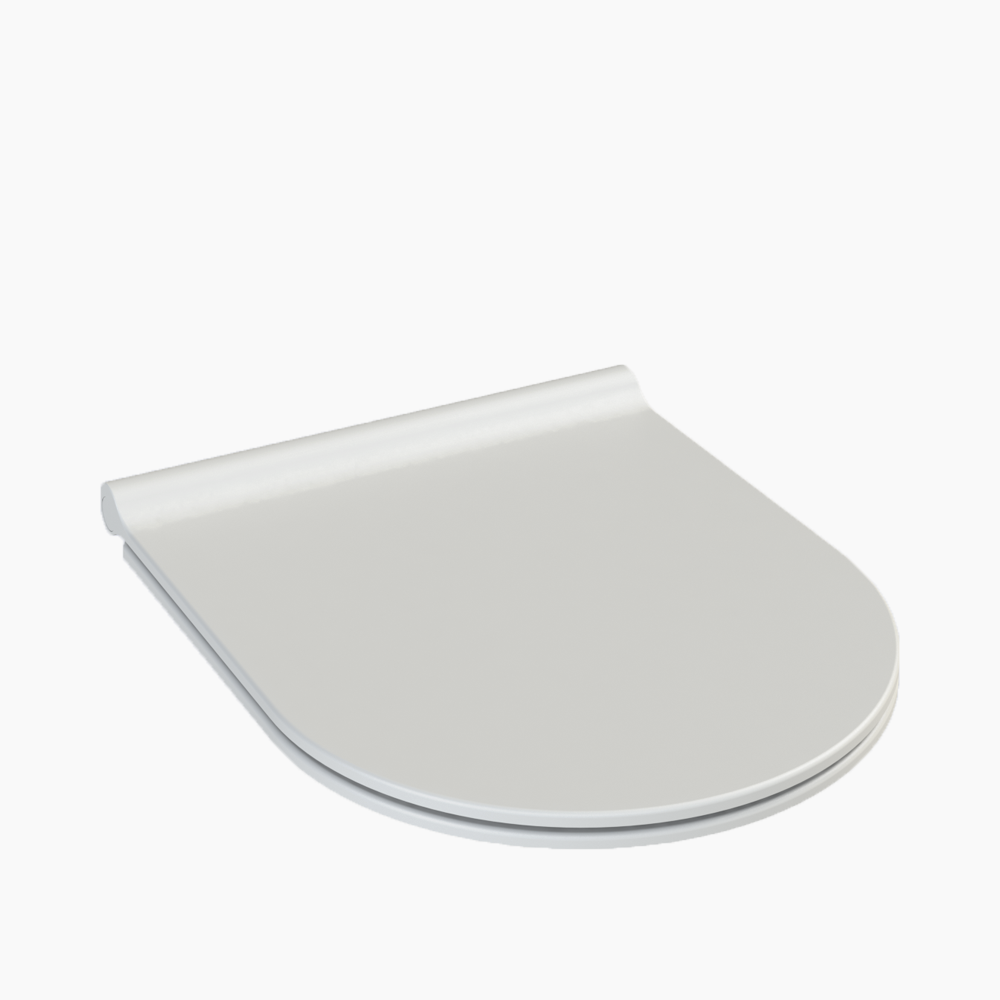 Κάλυμμα Λεκάνης Duroplast Cerastyle City Slim Soft Close New Αποσπώμενο 1065001 Ματ Λευκό