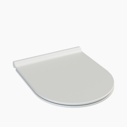 Κάλυμμα Λεκάνης Duroplast Cerastyle City Slim Soft Close New Αποσπώμενο 1065001 Ματ Λευκό