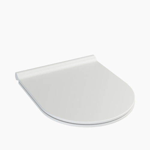 Κάλυμμα Λεκάνης Duroplast Cerastyle City Slim Soft Close New Αποσπώμενο 1061001 Λευκό