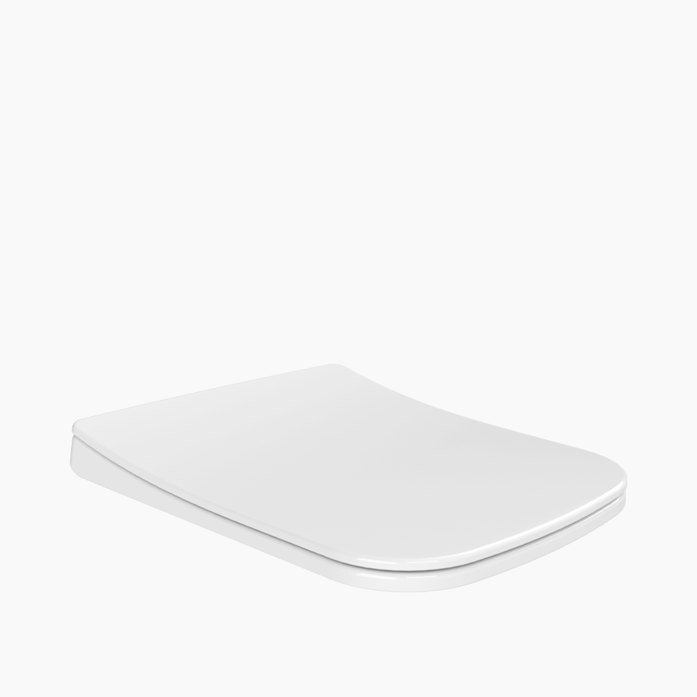 Κάλυμμα Λεκάνης Duroplast Cerastyle Duru Slim Soft Close Αποσπώμενο 1148001 Λευκό