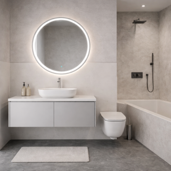 Νιπτήρας Πάγκου Πορσελάνης Cerastyle Aqua 60x40cm  077100-u Λευκό