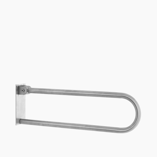 Μπάρα τοίχου ανακλινόμενη ΑΜΕΑ , ανοξείδωτο inox 304 ,  διάμετρο Φ32 mm , μήκος 73 cm