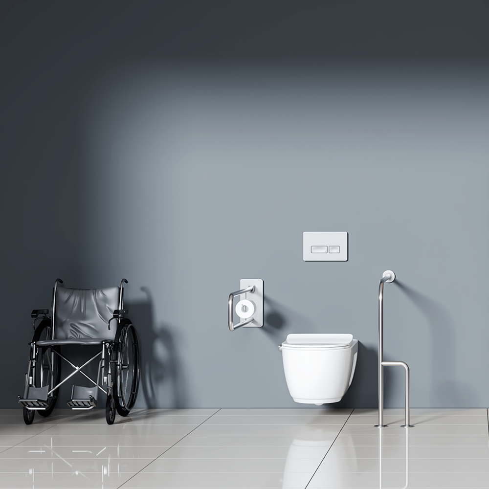 Λεκάνη Κρεμαστή Πορσελάνης Α.Μ.Ε.Α. Cerastyle City Rimless με Μπιντέ 017000 Λευκή Σετ