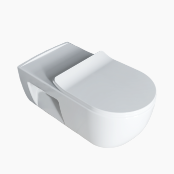 Λεκάνη Κρεμαστή Πορσελάνης Α.Μ.Ε.Α. Cerastyle City Rimless 017000-w-01 Λευκή