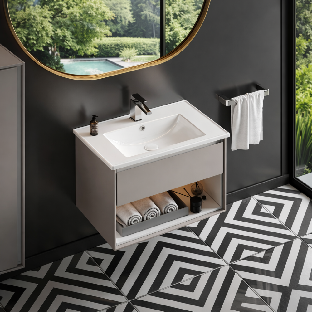 Νιπτήρας Επίπλου Arte Plus 100x45cm 0478000-u Λευκό