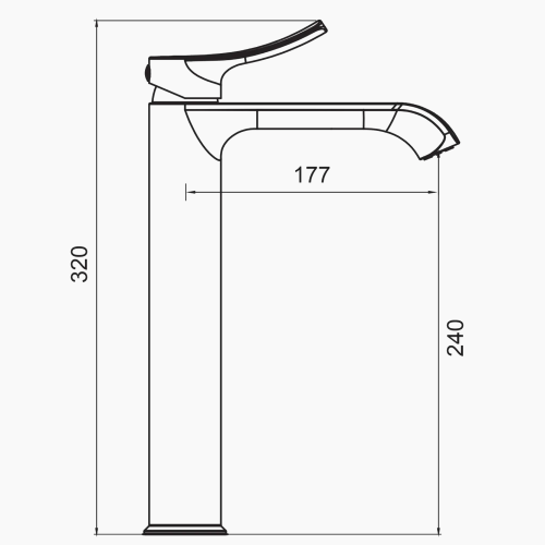 Μπαταρία Νιπτήρα Πάγκου  Valero  VM-1214 Brushed Gold