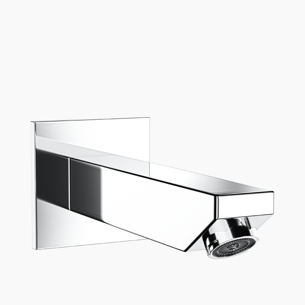 Σετ Εντοιχισμού Τετράγωνη Τριπλής Ροής με Διανομέα Ορειχάλκινο DM-2765 Χρώμιο