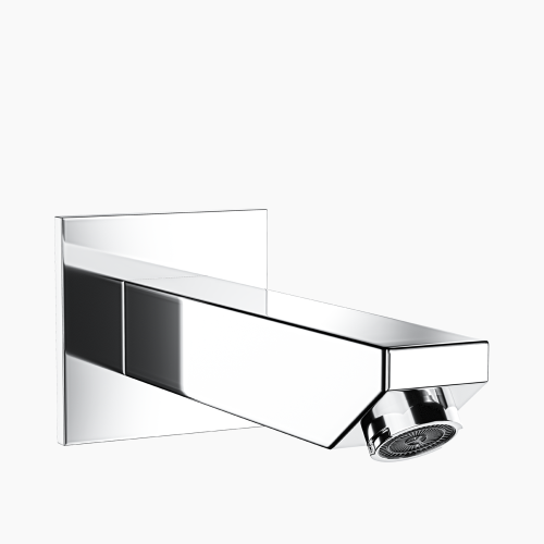 Ρουξούνι Εντοιχισμού Τετράγωνο Ορειχάλκινο DM-2177 Χρώμιο