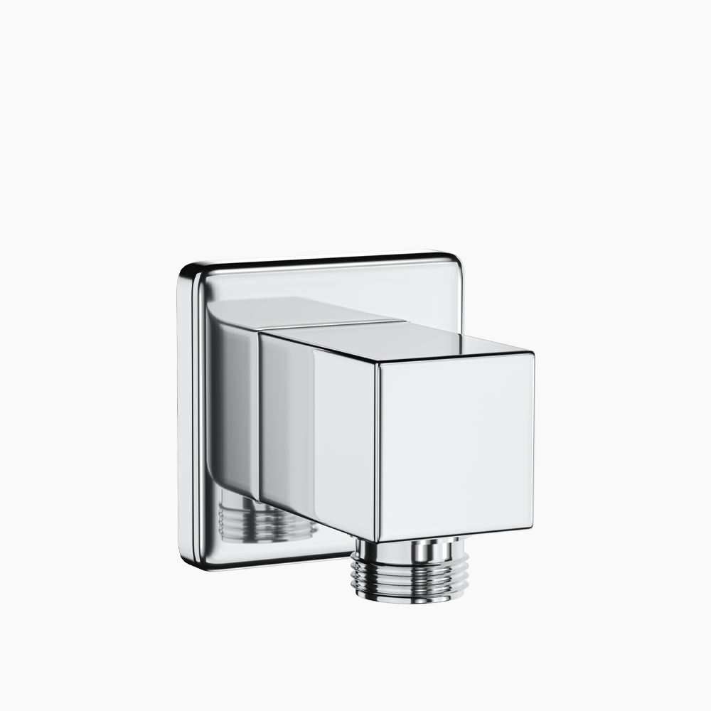 Αναμονή Παροχής Τηλέφωνου Ντουζ Τετράγωνο Ορειχάλκινο DM-2181 Χρώμιο