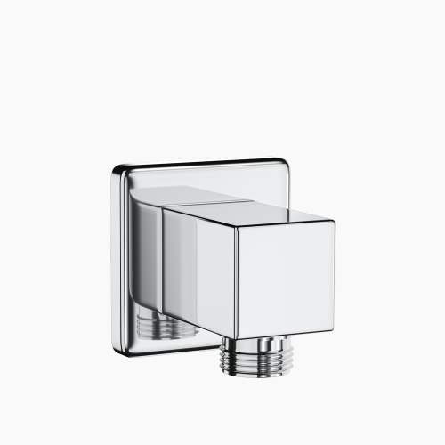 Αναμονή Παροχής Τηλέφωνου Ντουζ Τετράγωνο Ορειχάλκινο DM-2181 Χρώμιο