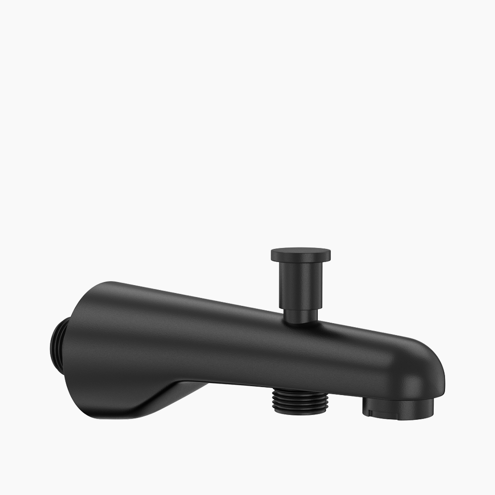 Σετ Εντοιχισμού Στρόγγυλη Διπλής Ροής με Διανομέα Ορειχάλκινο DM-2718 Μαύρο