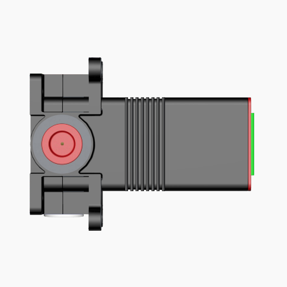 Μπαταρία Εντοιχισμού Στρόγγυλη Μονής Ροής Ορειχάλκινο DM-2823 Μαύρο