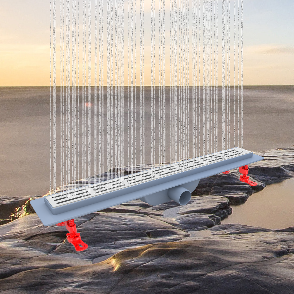 Κανάλι Ντουζιέρας Duscheline Γραμμικό Optimal Style 50 cm  DU-155150  Inox