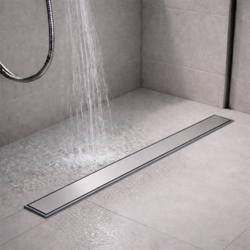 Κανάλι Ντουζιέρας Duscheline Γραμμικό Optimal Vision 40 cm  DU-156240  Inox