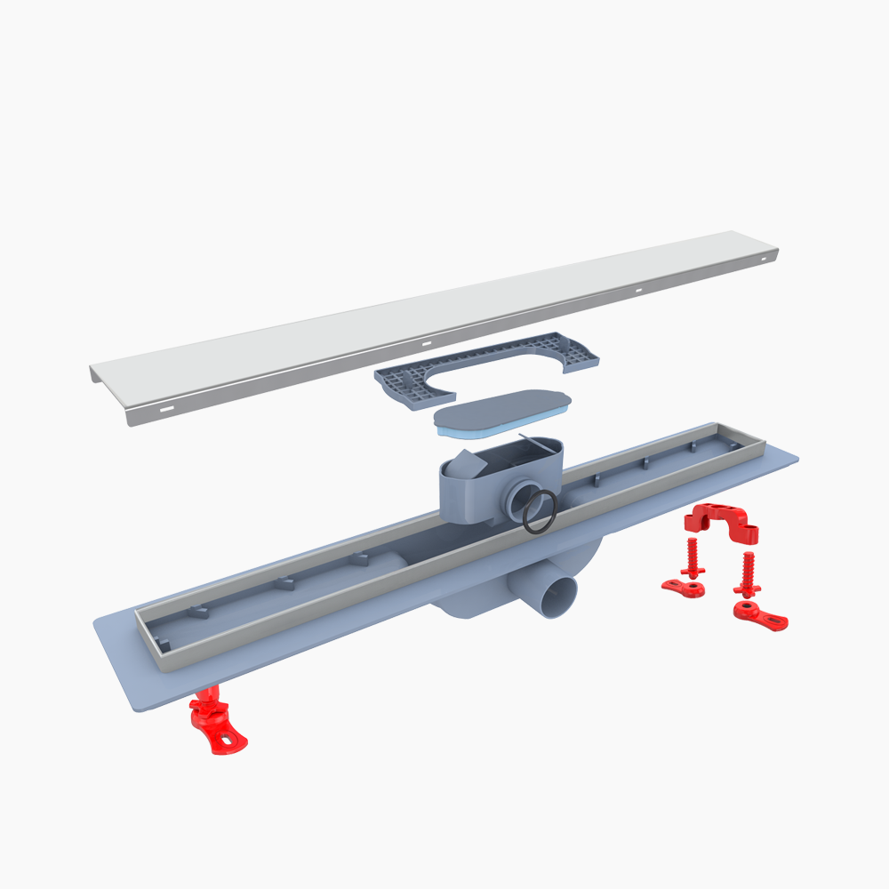 Κανάλι Ντουζιέρας Duscheline Γραμμικό Oscar Vision 30 cm  DU-166230  Inox