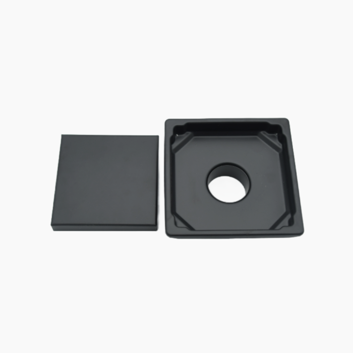 Κανάλι Ντουζιέρας Duscheline Τετράγωνο Santo-S 15x15 mm με έξοδο Φ 50mm DU-698050 Μαύρο Κανάλι Ντουζιέρας Duscheline Τετράγωνο Santo-S 15x15 mm με έξοδο Φ 50mm DU-698050 Μαύρο
