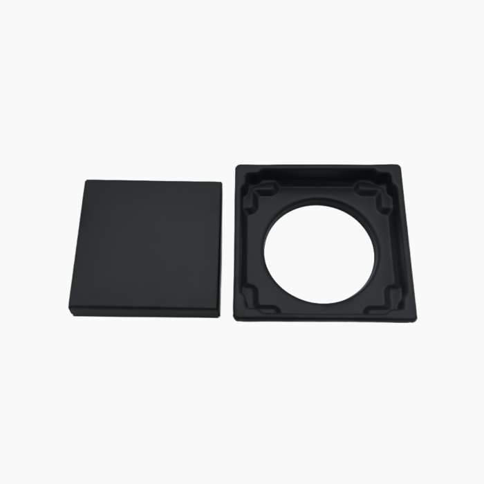Κανάλι Ντουζιέρας Duscheline Τετράγωνο Santo 15x15 mm με έξοδο Φ 100mm DU-698100 Μαύρο Κανάλι Ντουζιέρας Duscheline Τετράγωνο Santo 15x15 mm με έξοδο Φ 100mm DU-698100 Μαύρο