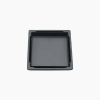 Κανάλι Ντουζιέρας Duscheline Τετράγωνο Santo 15x15 mm με έξοδο Φ 100mm  DU-698100  Μαύρο
