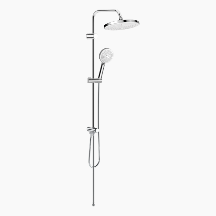 Στήλη Ντους Στρογγυλή Selfy DM-7705 Χρώμιο - Λευκό