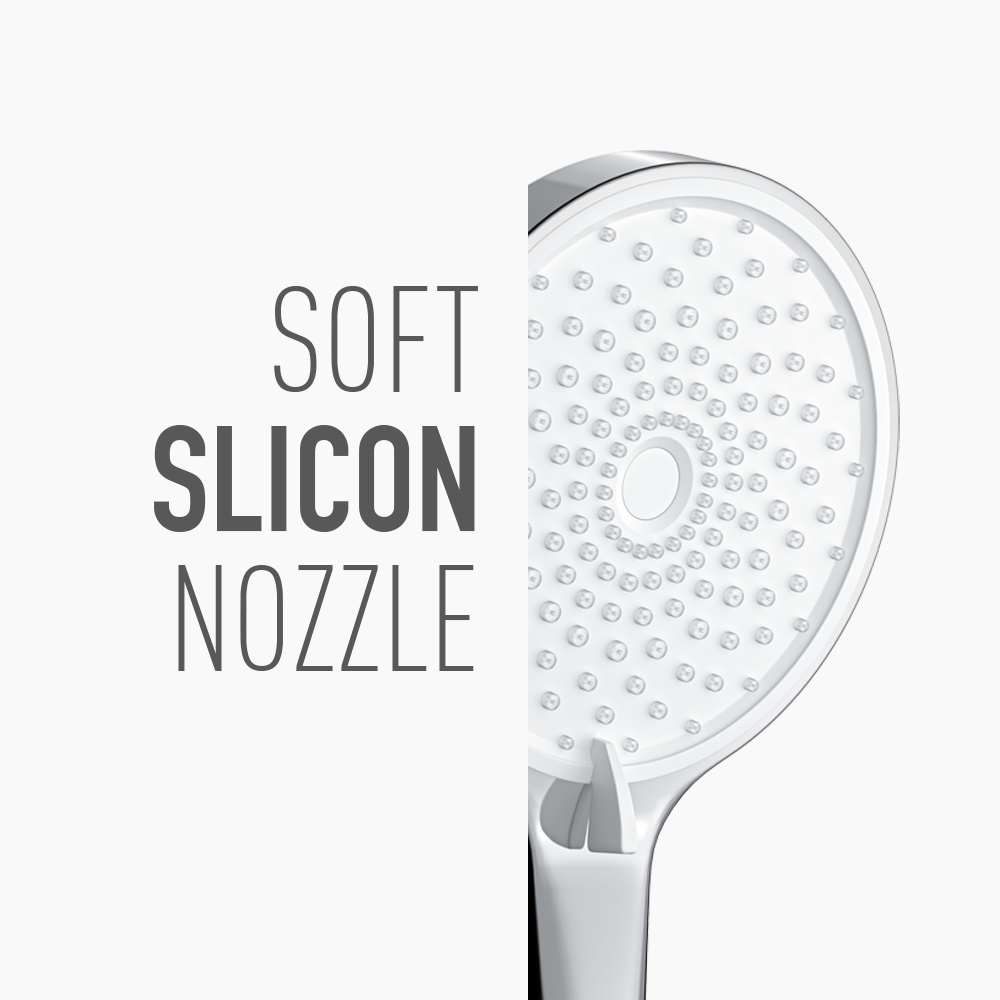 Στήλη Ντους Στρογγυλή Flaner DM-7704 Χρώμιο