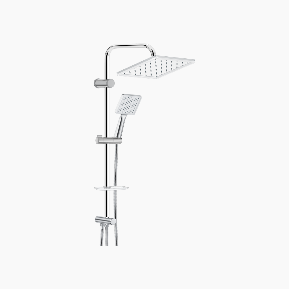 Στήλη Ντους Τετράγωνη  Dusho Mat Chrome  DM-7040 Ματ Χρώμιο