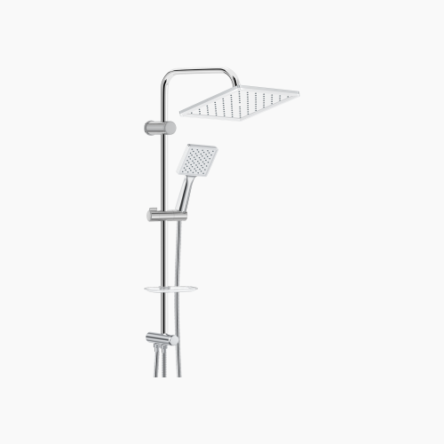 Στήλη Ντους Τετράγωνη  Dusho Mat Chrome  DM-7040 Ματ Χρώμιο