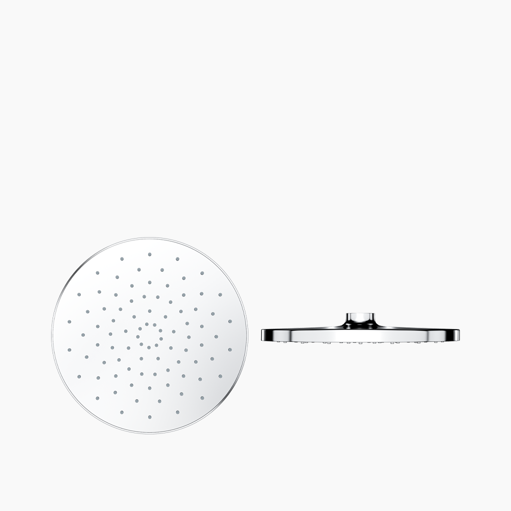 Στήλη Ντους Στρογγυλή Dusho Chrome DM-7055 Χρώμιο