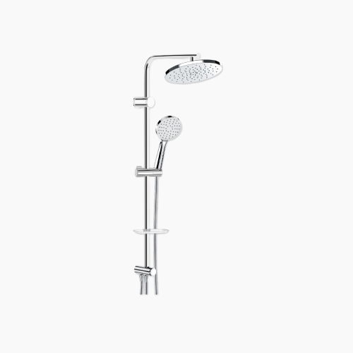 Στήλη Ντους Στρογγυλή ''Παταριού'' Dusho Chrome DM-7056 Χρώμιο