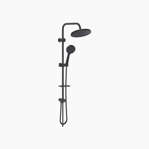 Στήλη Ντους Στρογγυλή Dusho Piano Black DM-7073 Μαύρο