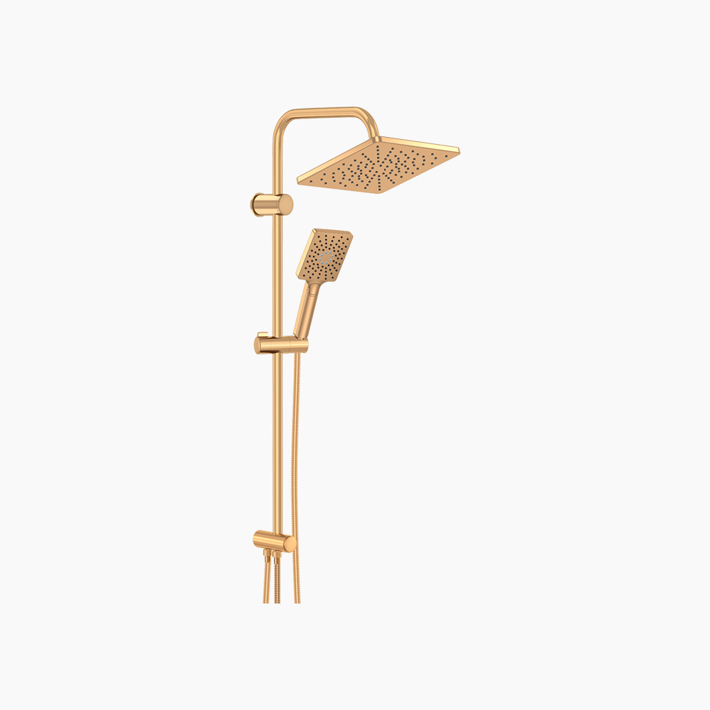 Στήλη Ντους Τετράγωνη Pera Mat Gold DM-7506 Ματ Χρυσό