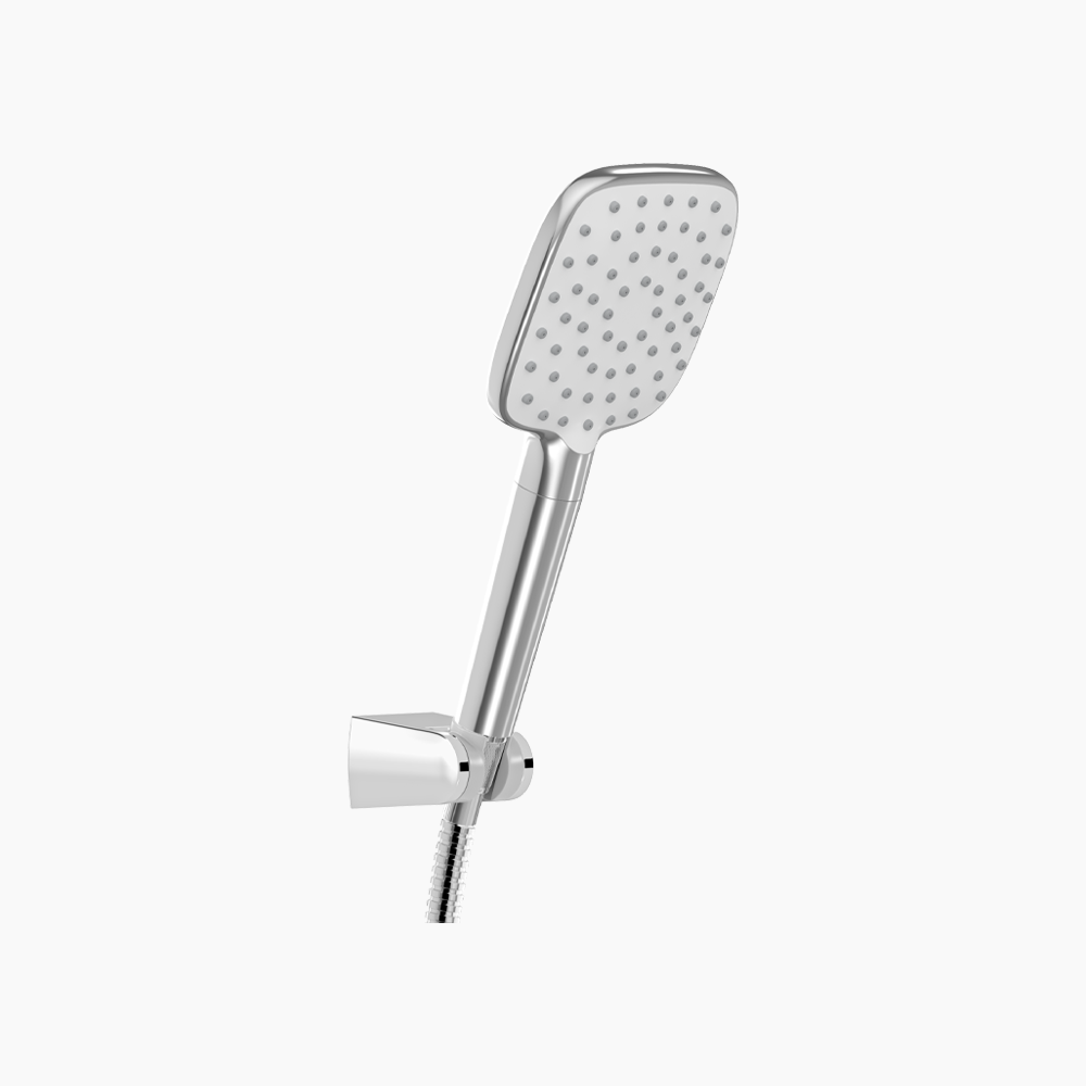 Τηλέφωνο Ντούζ με Σπιράλ Τετράγωνη Hilux Chrome DM-4134 Χρώμιο