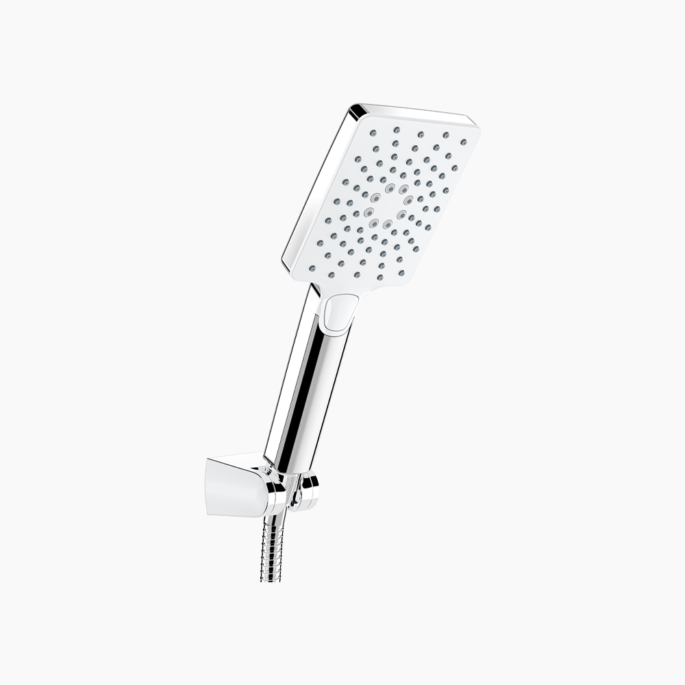 Τηλέφωνο Ντούζ με Σπιράλ Τετράγωνη Pera Chrome DM-4271 Χρώμιο