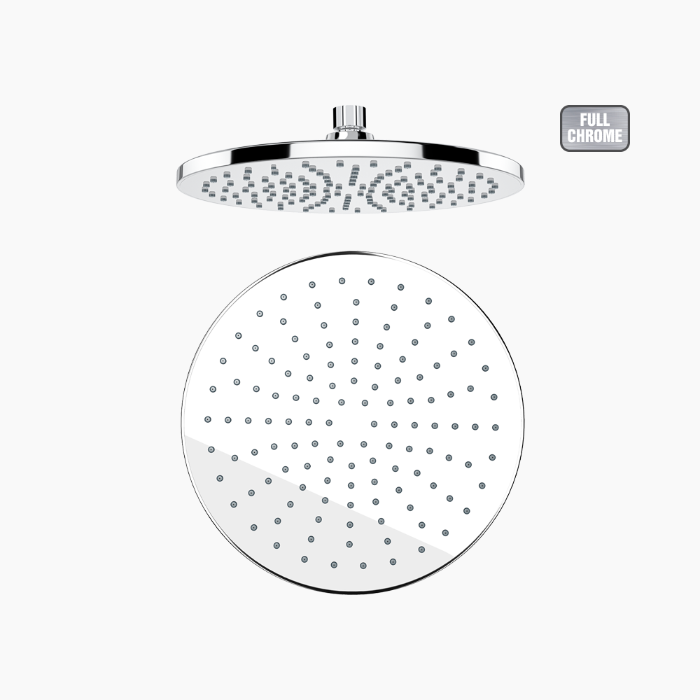 Κώδωνας Ντους Στρόγγυλη Φ 250 mm Icon ChromeFull DM-4725 Χρώμιο