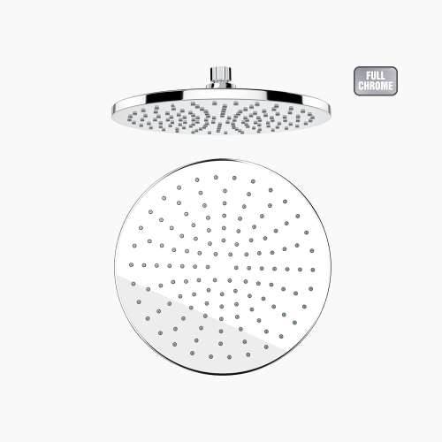 Κώδωνας Ντους Στρόγγυλη Φ 250 mm Icon ChromeFull DM-4725 Χρώμιο