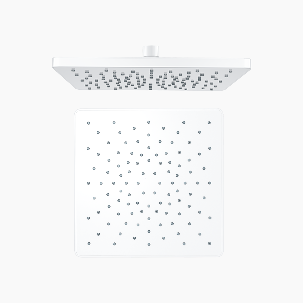 Κώδωνας Ντους Τετράγωνη 250x250 mm  Pera White DM-4751  Λευκή