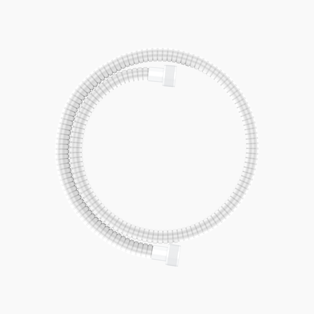 Σπιράλ Σύνδεσης Ντουζ Neo 60 cm DM-9121  Λευκό