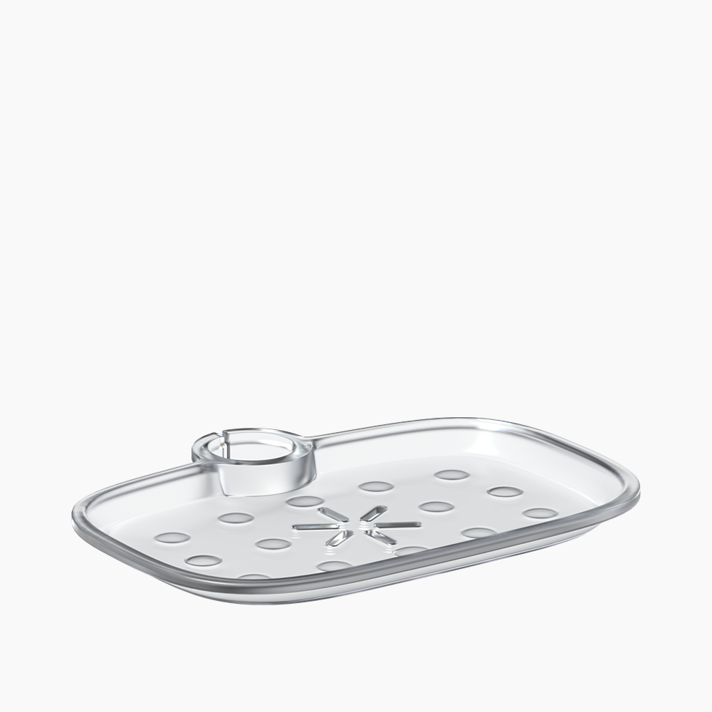 Σαπουνοθήκη Στήλης Ντουζ Ρυθμιζόμενος DM-9261  Διάφανο